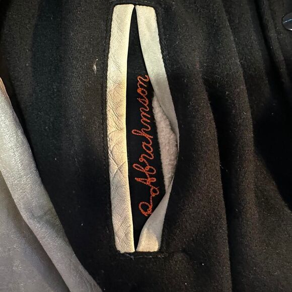 (1960s-70s) Vintage J Club Jamestown Varsity Jacket – Wool & Leather – Size M - Picture 4 of 5